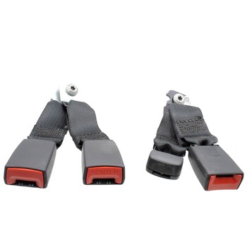 Seat Belt Receptacle And Buckle - Rear, Passenger