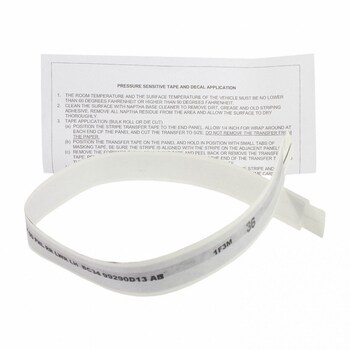 Trim Stripe Tape Decal - Left, Rear