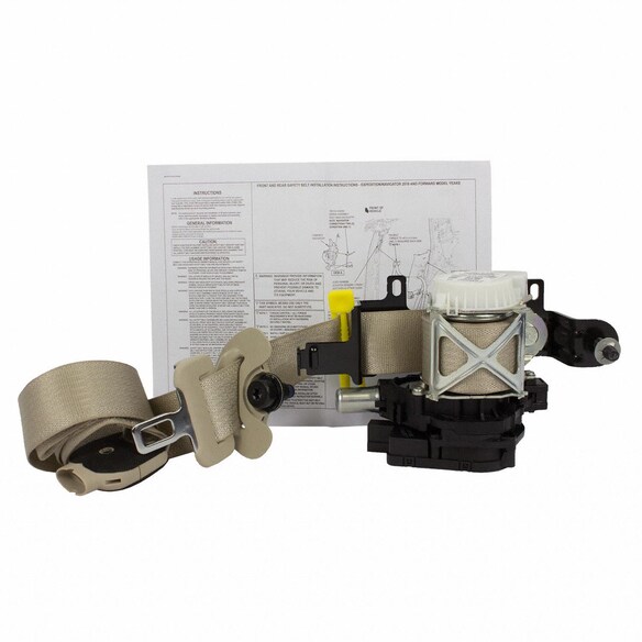 Seat Belt Lap and Shoulder Retractor Pretensioner - Right, Front Main Image