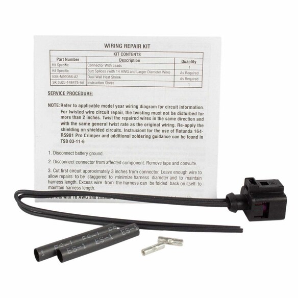 Windshield Washer Pump Connector Wire Main Image