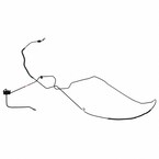 Brake Hydraulic Line Pipe - Left, Rear Main Image