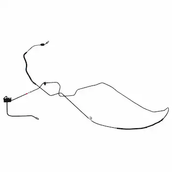 Brake Hydraulic Line Pipe - Left, Rear