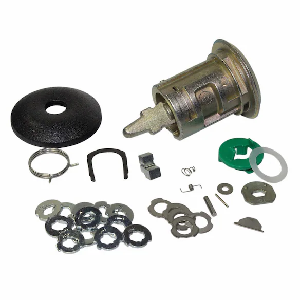 Door Lock Cylinder Housing and Keys Kit Main Image