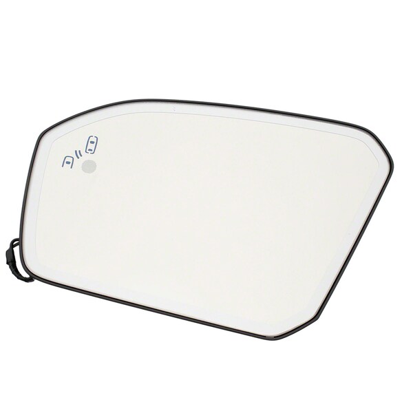 Rear View Mirror Glass - Left, Outer Main Image
