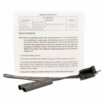 Instrument Panel Connector Wire