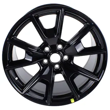 Wheel - Rear 19X9 Fr/19X9.5 Rr Painted Black