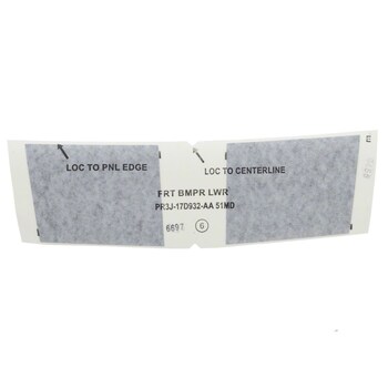 Bumper Decal Stripe Lip - Front, Lower (Convertible, Coupe)