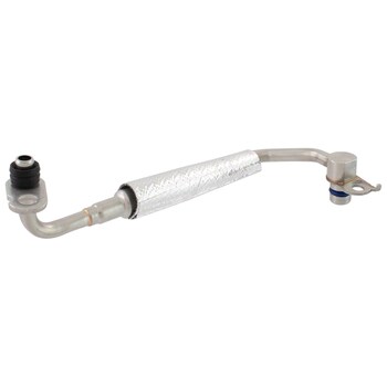 Water Tube A line that carries Coolant from the engine through turbocharger and into