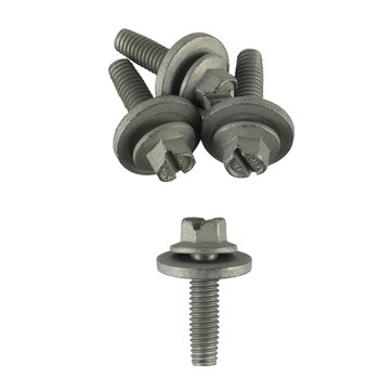 Tail Light Screw Round Head And Lockwasher - M6 X 20MM, Rear 2.7L