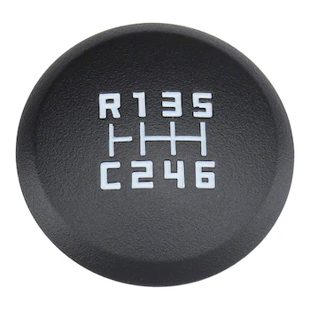 Manual Transmission Shift Knob Cap Insert (7-MT, MT)