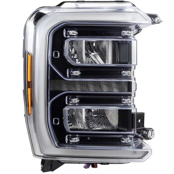 Headlight <br>A non sealed beam style LED housing Composite Lamp - Right, Front