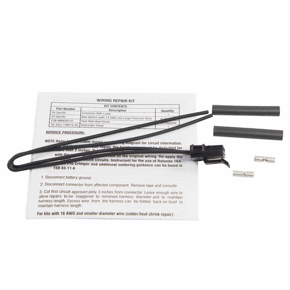 Power Seat Switch Connector Wire Main Image