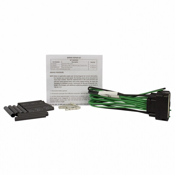 Inline Connector Wire - 16 Cavity, Front Main Image