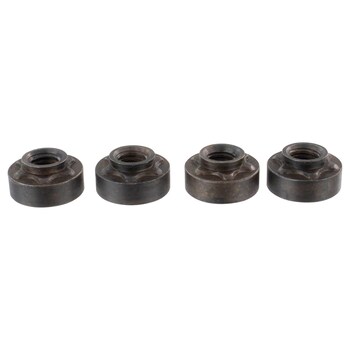 Bumper Face Bar Mount Nut Castle And Washer - Front