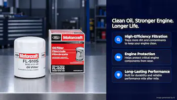 Motorcraft Engine Oil Filter FL910S