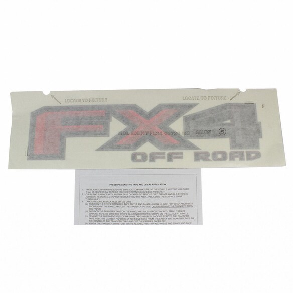 Truck Bed Decal Nameplate - Left, Right Main Image