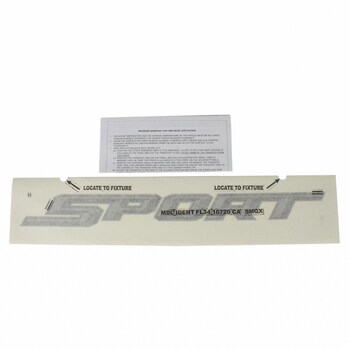 Truck Bed Decal Nameplate - Left, Right