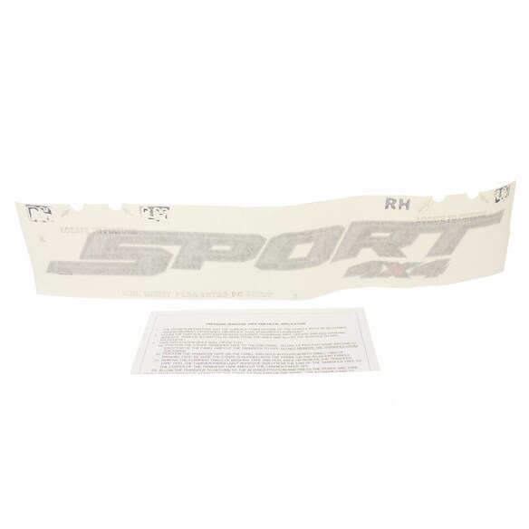 Truck Bed Decal Nameplate - Left, Right Main Image