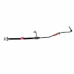 Brake Hydraulic Line Hose - Left, Rear Main Image