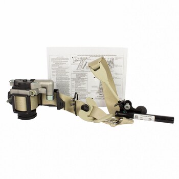 Seat Belt Lap and Shoulder Retractor Pretensioner - Right, Front