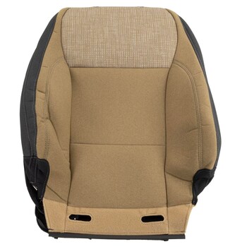 Baja tan Seat Cover <br>8 Way, Power Adjust, without A used to replace the original equipment back cushion