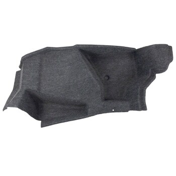 Trunk Trim Panel Carpet (RR) Quarter Panel/Lugg.Compart - Left, Rear (Coupe)