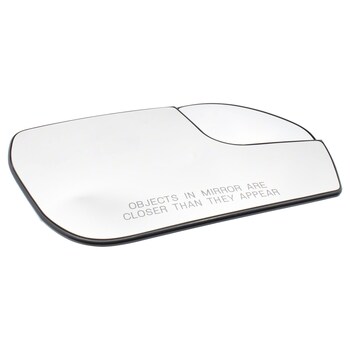 Door Mirror Glass Rear View - Right, Outer (Police)