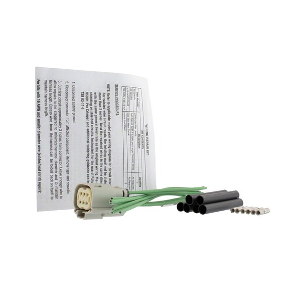 Engine Oil Temperature Sensor Connector Wire - Left, Right Main Image