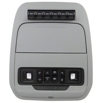 Overhead Console - Front, Rear