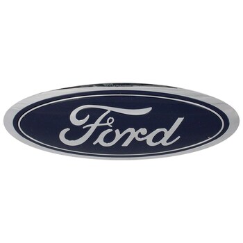 Bumper Cover Emblem Decal - Front, Upper (Exterior Appearance)