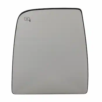 Door Mirror Glass Wide Angle Adhesive - Left, Back