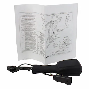 Seat Belt Receptacle Buckle - Left, Front (Police)