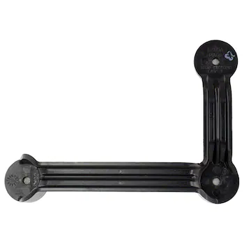 Bumper Face Bar Mount Stud Plate - Left, Front