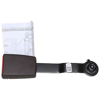 Seat Belt Receptacle - Rear, Center (King Ranch)