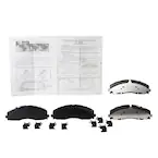 Disc Brake Pad Set Kit Lining - Front Main Image