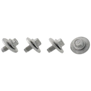 Hex Head Bolt And Lockwasher - M6 X 10MM, Front