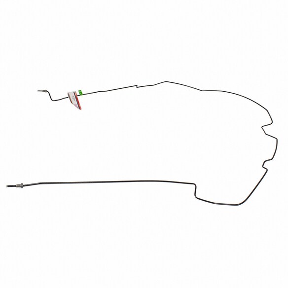 Brake Hydraulic Line Tube - Right, Rear Main Image