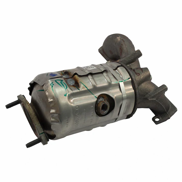 Catalytic Converter with Integrated Exhaust Manifold And Catalyst Main Image