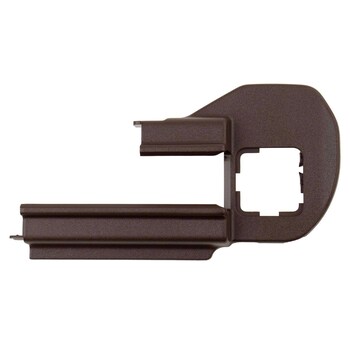 Seat Track Cover - Left, Rear