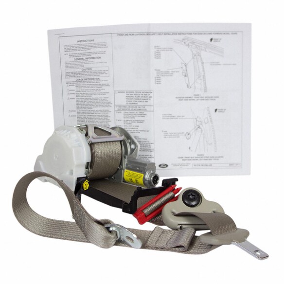 Seat Belt Lap and Shoulder Retractor Pretensioner - Left, Front Main Image