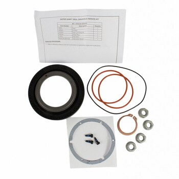 Drive Axle Shaft Seal Oil - Front, Outer