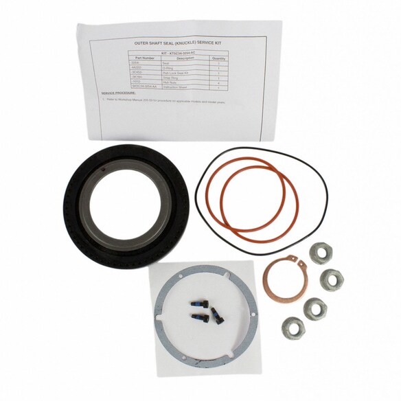 Drive Axle Shaft Seal Oil - Front, Outer Main Image