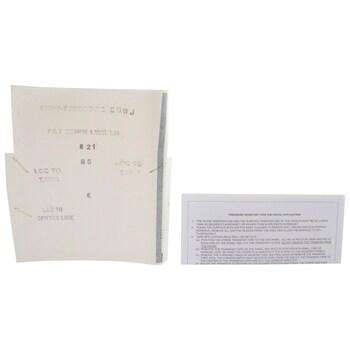 Bumper Decal Stripe Sticker - Left