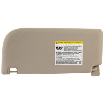Sun Visor - Right, Front, Rear