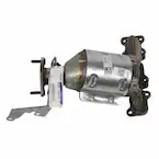 Catalytic Converter with Integrated Exhaust Manifold And Catalyst - Front 3.7L Main Image