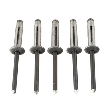 Blind Rivet Bumper End Cap - Rear