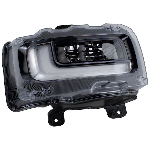 Fog Lamp Lens <br>A light LED Lamps - Right, Front, Center Main Image