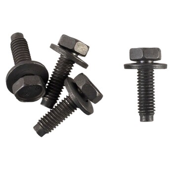 Radiator Support Splash Shield Screw Hex Head Bolt And Washer Bumper - M6 x 18MM, Front 2.3L (TRAIL)