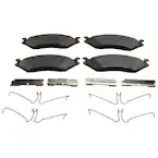 Disc Brake Pad Set Kit Lining Main Image
