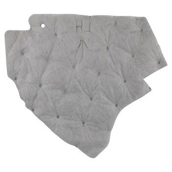 Wheelhouse Insulator - Left, Rear (Convertible)